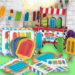 *Popsicle Complete Party Pack for 8